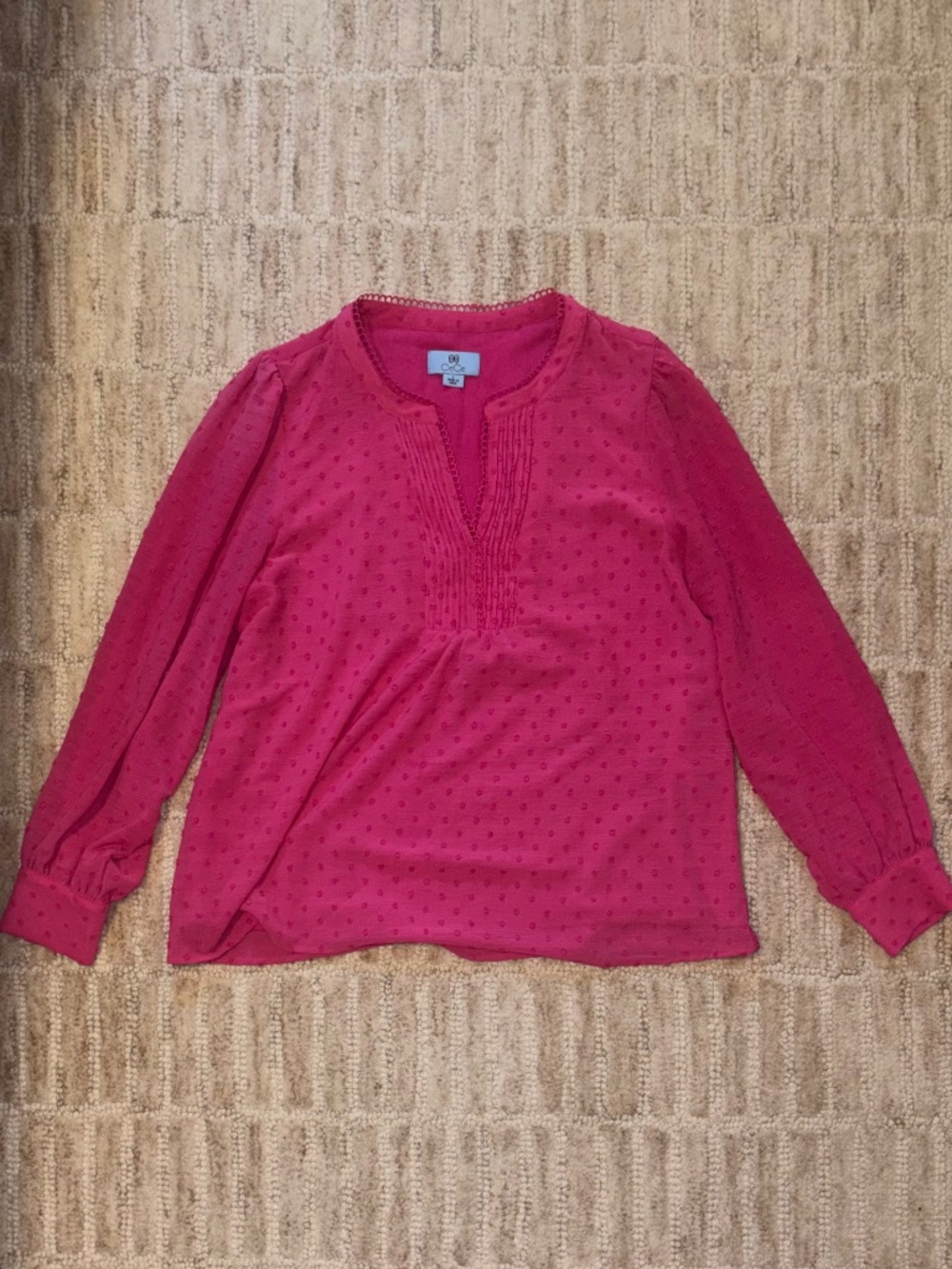 Hot Pink CeCe Blouse